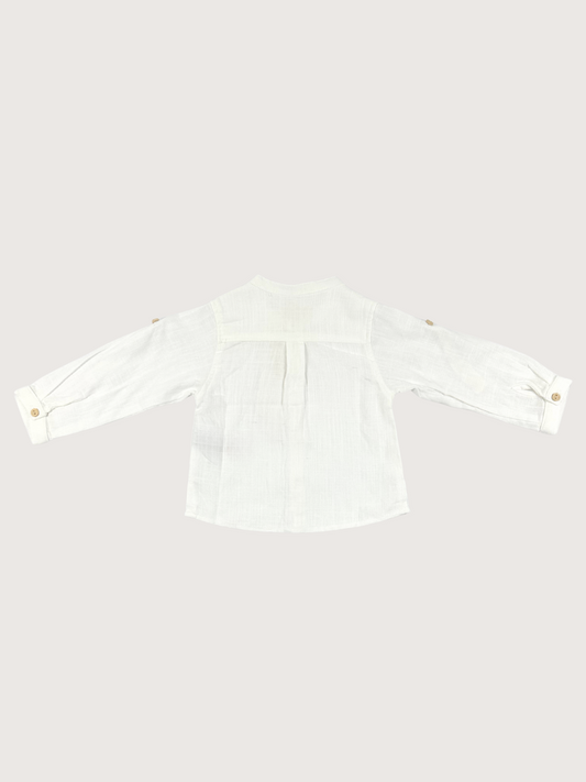 Dadati | White Linen Blouse