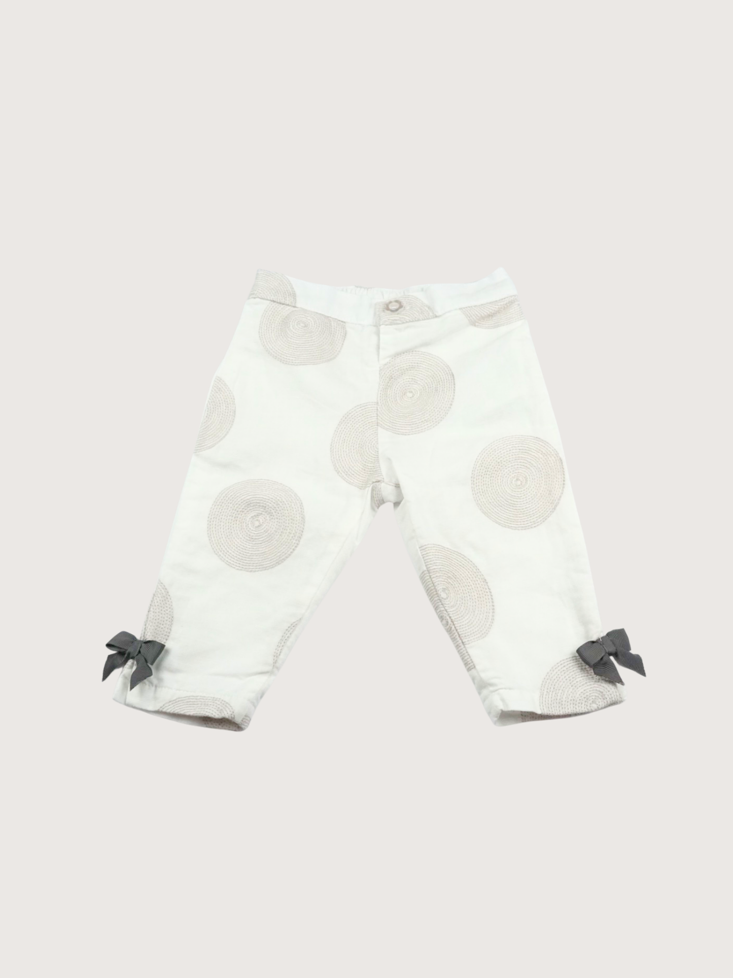 Chicco | Cotton Pants with Bows