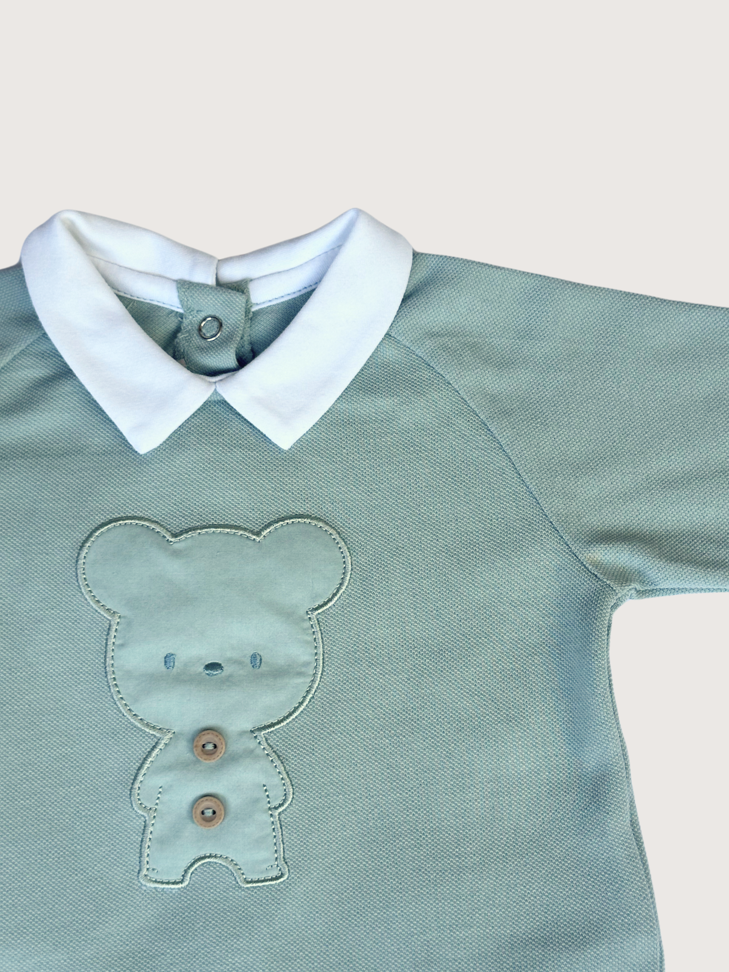 Chicco | Minty Bear Shirt