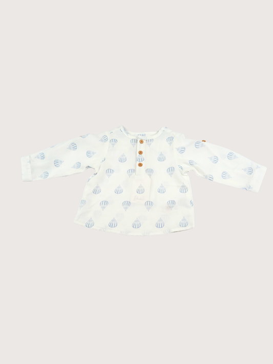 Dadati | Set Balloon Blouse & Shorts