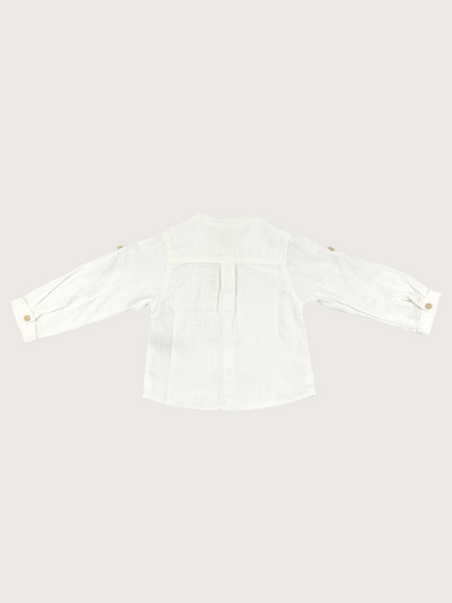 Dadati | White Linen Blouse