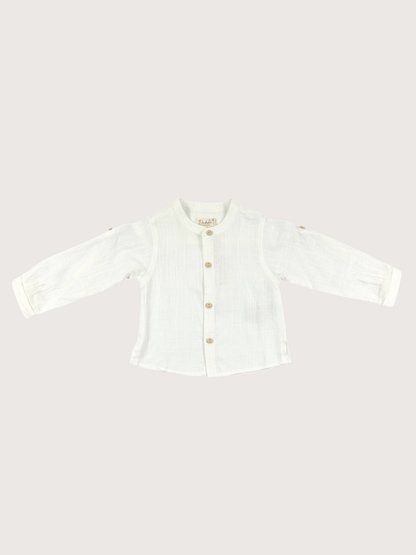 Dadati | White Linen Blouse