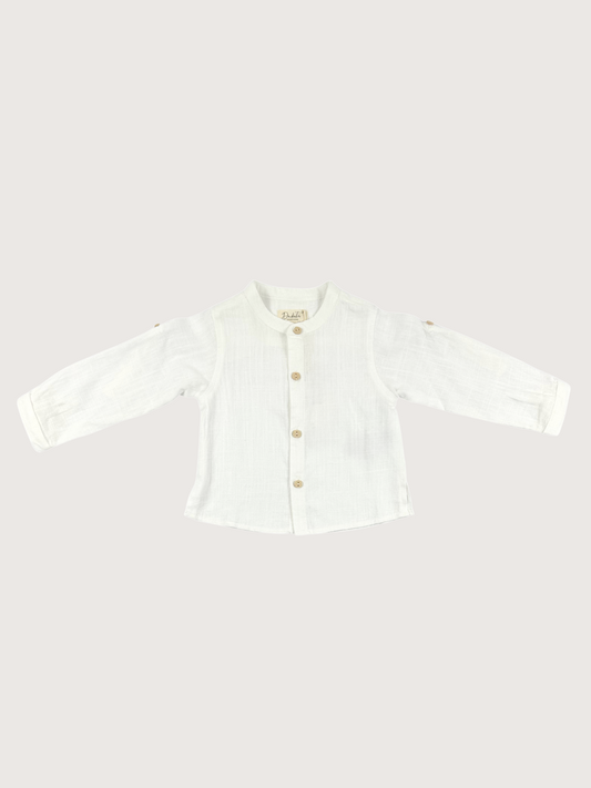 Dadati | White Linen Blouse