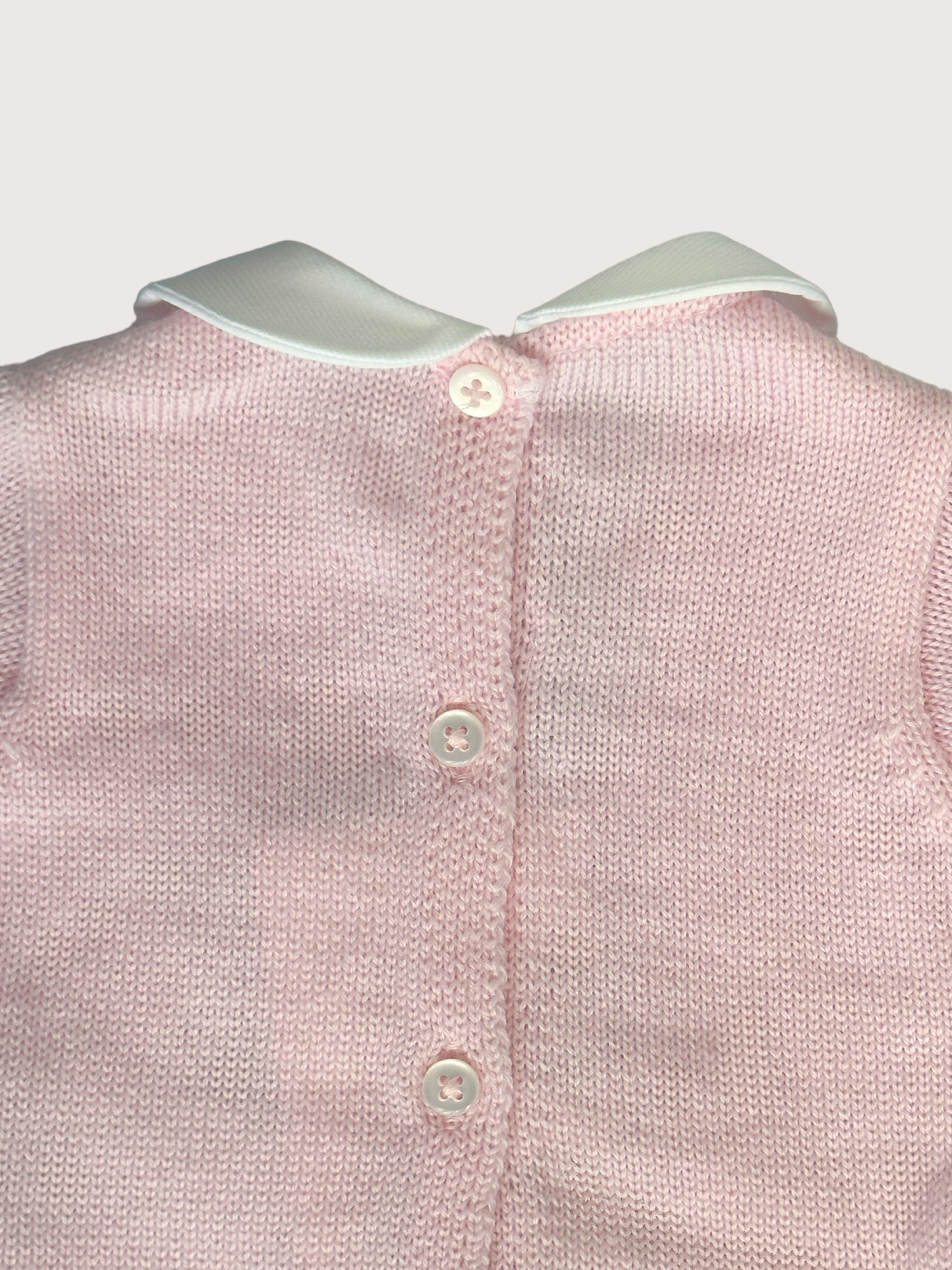 Chicco | Classic pink knitted set