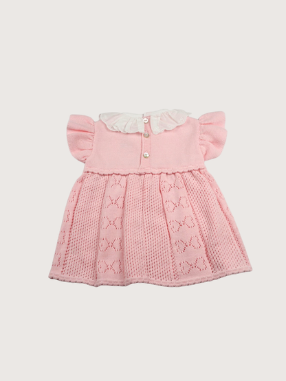 Mihon | Knitted dress in soft pink