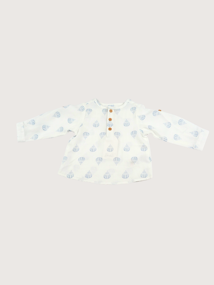Dadati | Set Balloon Blouse &amp; Shorts